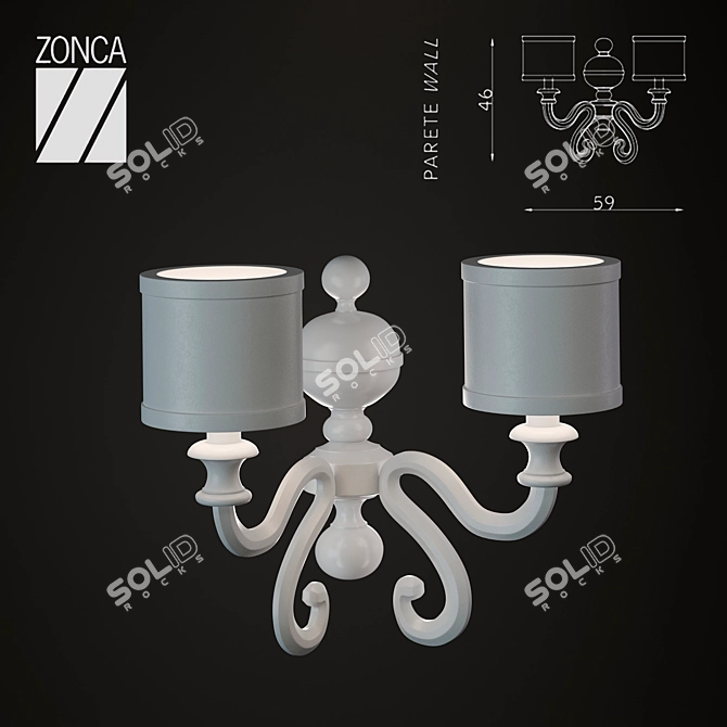 Vita Sconces by Zonka 3D model image 1