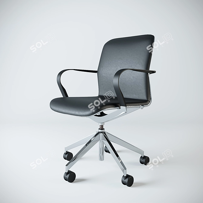 Filo Chair: Sleek and Stylish Seating 3D model image 1