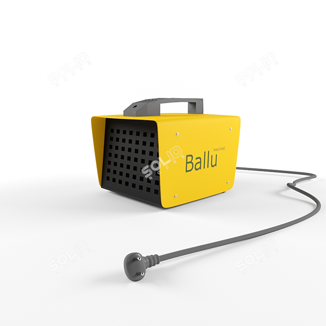 Powerful 2000W BALLU Heat Gun 3D model image 1