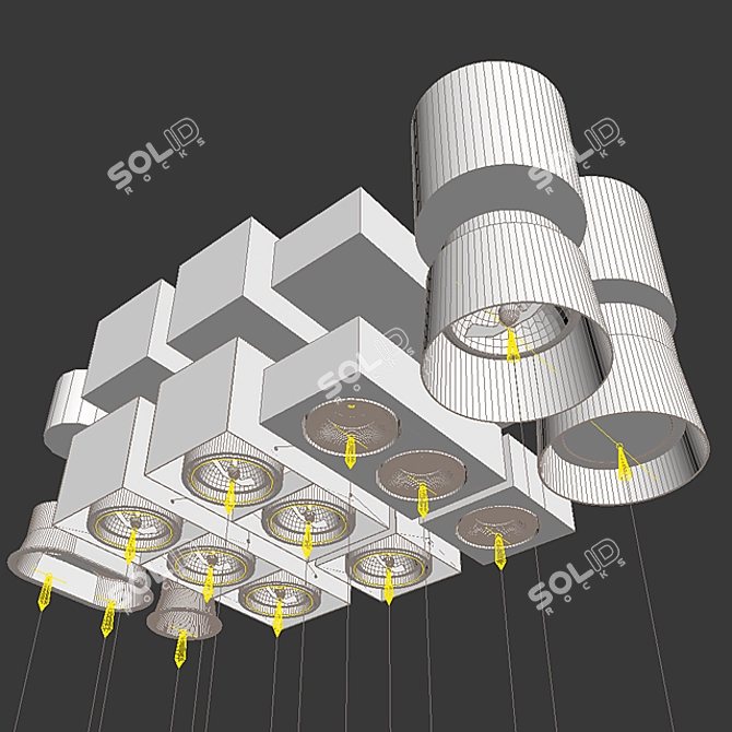 Delta Light Downlights: Versatile Lighting Solution 3D model image 3