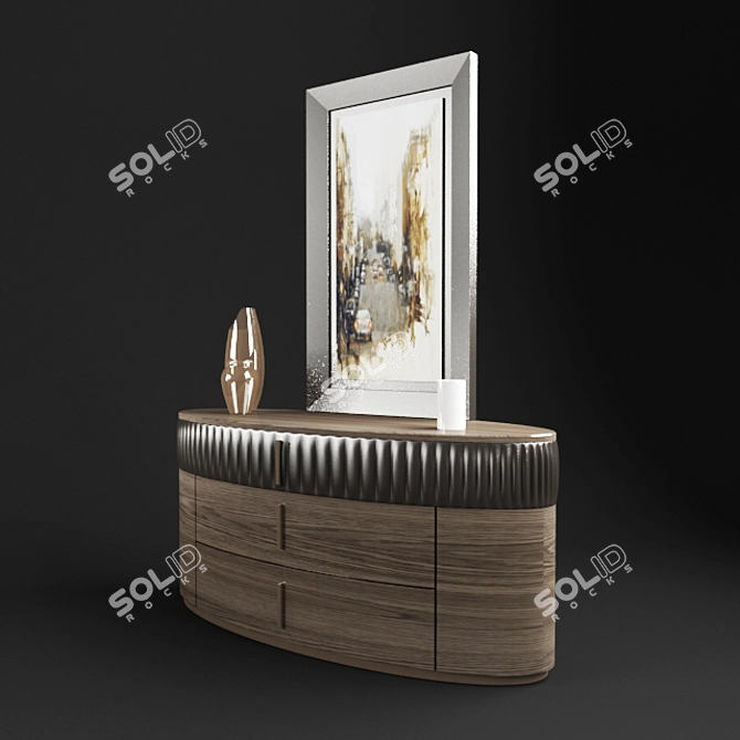 Italian Signorini Coco Lord Bed 3D model image 3