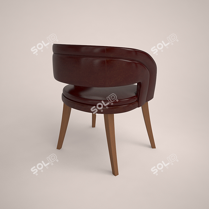 Modern Style Chair: Sleek and Chic 3D model image 2