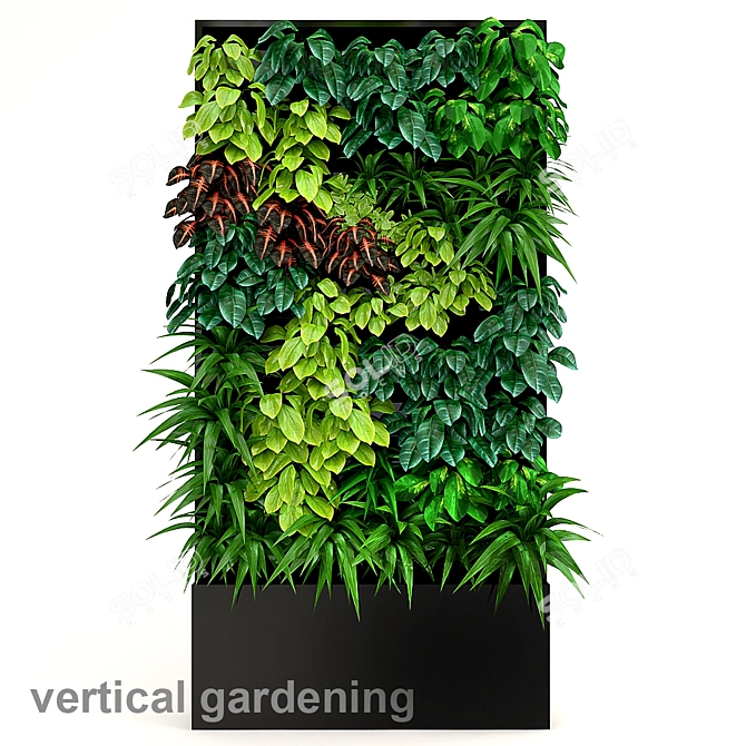 Orliwall Vertical Garden Kit 3D model image 1