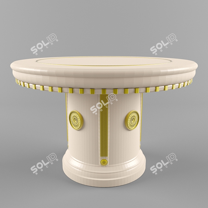 Timeless Table 3D model image 1