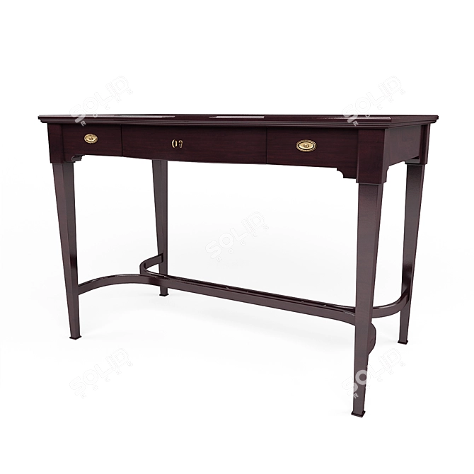 Elegant Milano Desk by GALIMBERTI NINO 3D model image 1