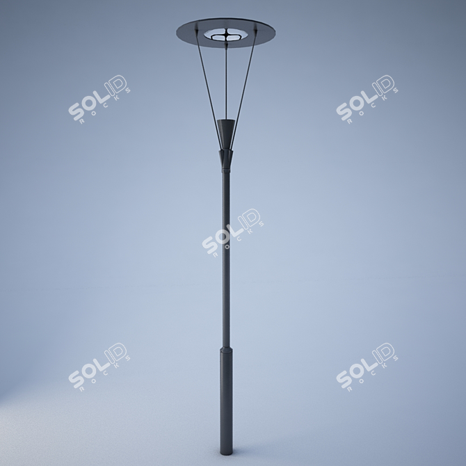 UrbanGlow LED Streetlight 3D model image 1