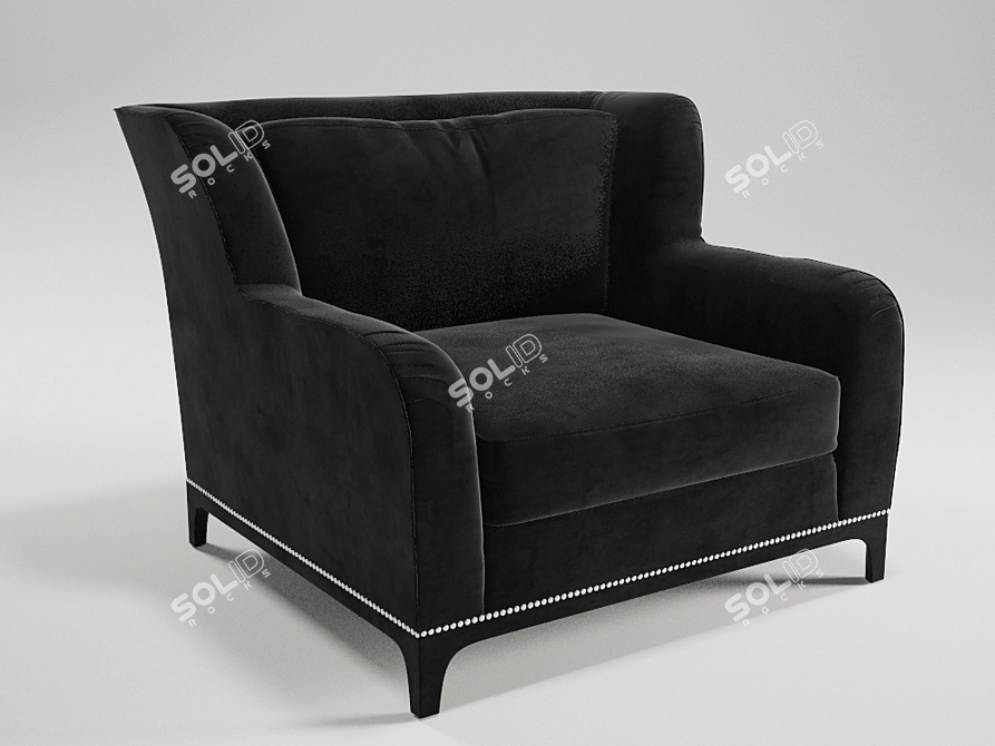 Elegant SAINT BABILA Bergere 3D model image 3