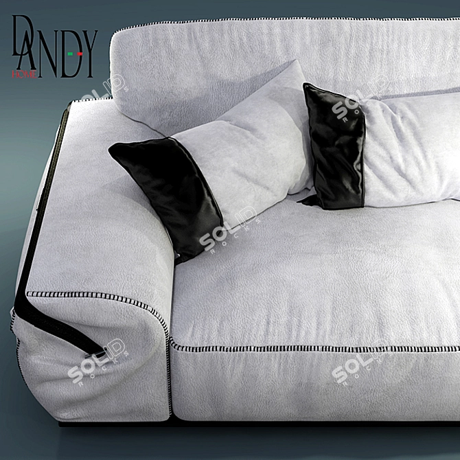 Luxury Sofa Mod Limousine 3D model image 2