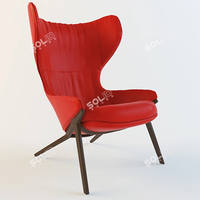 Cassina P22 Chair: Elegant and Stylish 3D model image 1