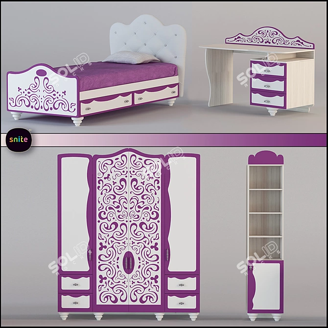 Serenity Bloom 3D model image 1