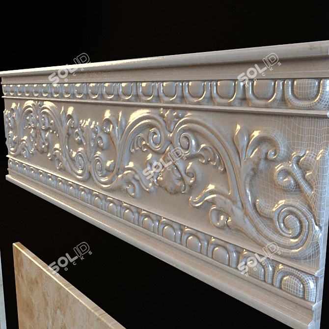 Sleek Peronda IRASA Tiles 3D model image 2