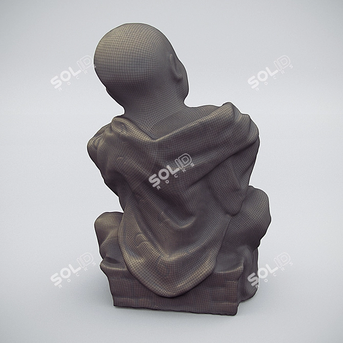 Smiling Buddha: Zen for Your Space 3D model image 3