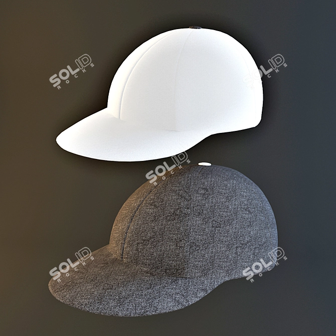 Classic Cap: Essential Headwear 3D model image 1