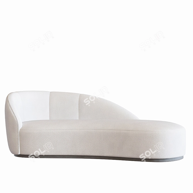 Sleek Luma Sofa: Versatile and Chic 3D model image 1
