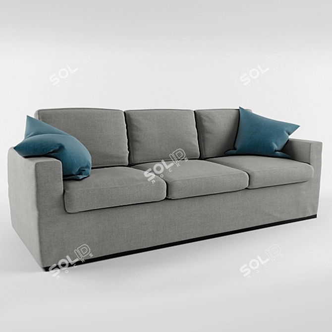 Elizabeth De La Vega Sofa 3D model image 1