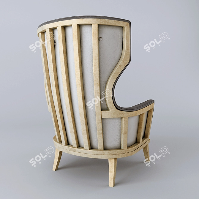 Gonçalo Campos' Dreamy Armchair 3D model image 2