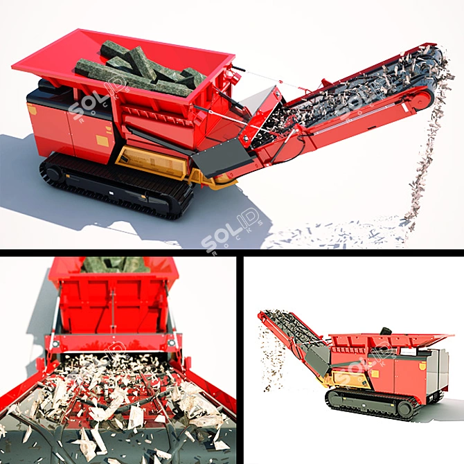 Title: Animated Particles & Canvas: 300 Frames 3D model image 1