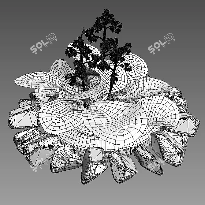 Heartleaf Bistort: Long-lasting Perennial Model 3D model image 3