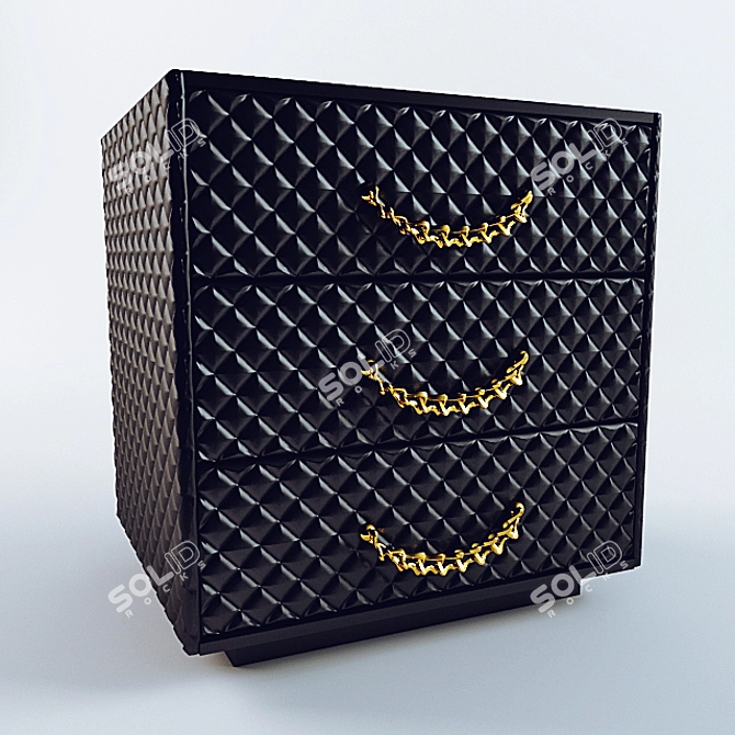 ColomboCouture: Elegant and Stylish Cupboard 3D model image 1