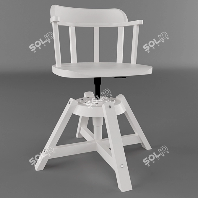 FEODOR Chair: Stylish and Comfortable 3D model image 1