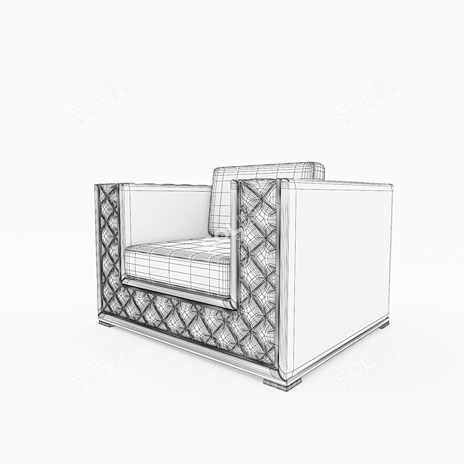 Modern Phedra Chair by Bakokko 3D model image 3