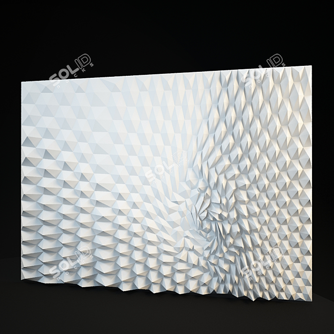 Immersive 3D Wall Art 3D model image 1