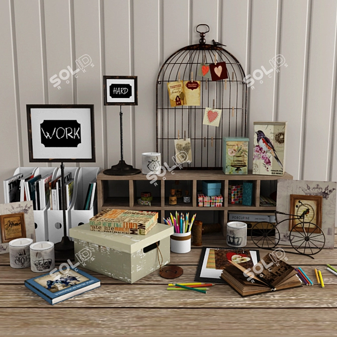 Desktop Gallery: Collage Collection 3D model image 1