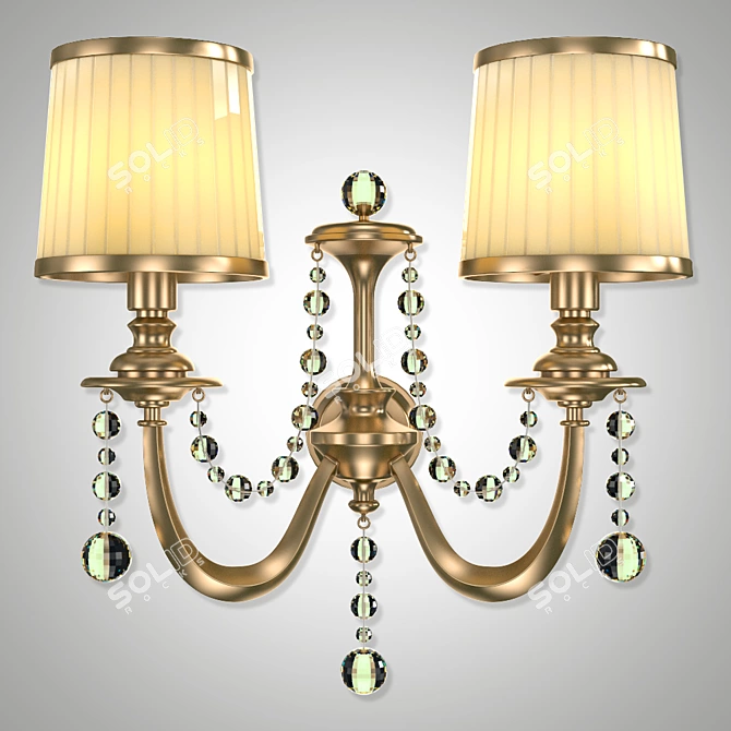 Feiss Clarissa F2723-3MA Pendant 3D model image 1