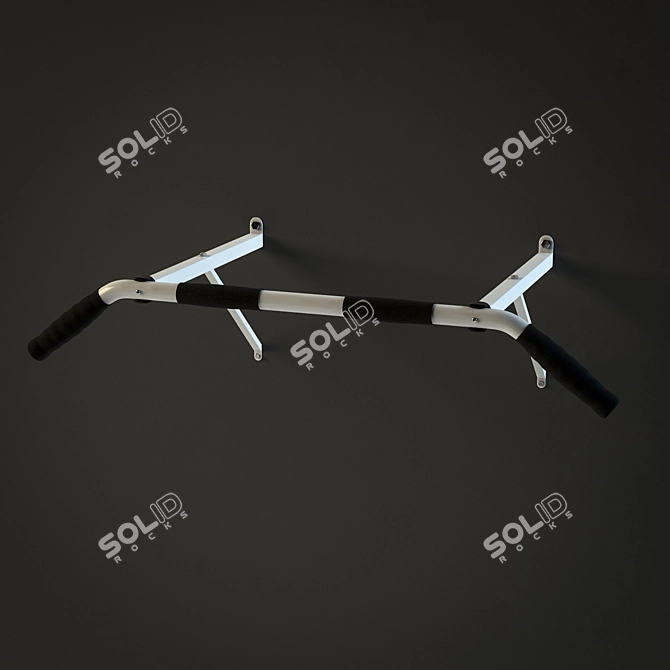 Sturdy Horizontal Bar - 960x480mm 3D model image 1