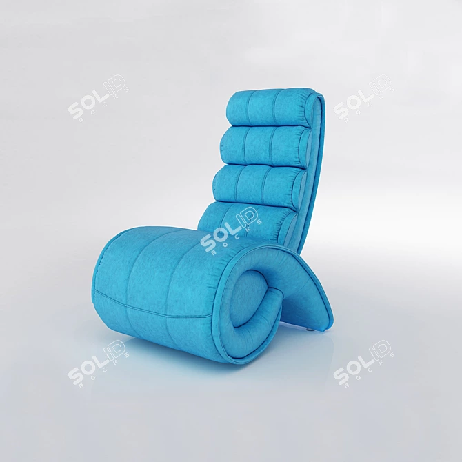 Elegant Charlie Chair: Blando Factory 3D model image 1