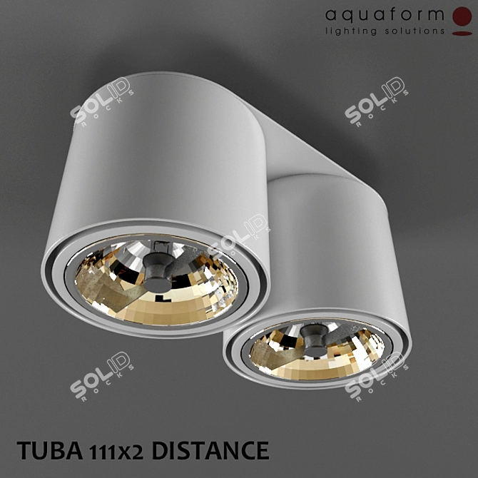 Aquaform Lamp Collection: TUBA Series 3D model image 1