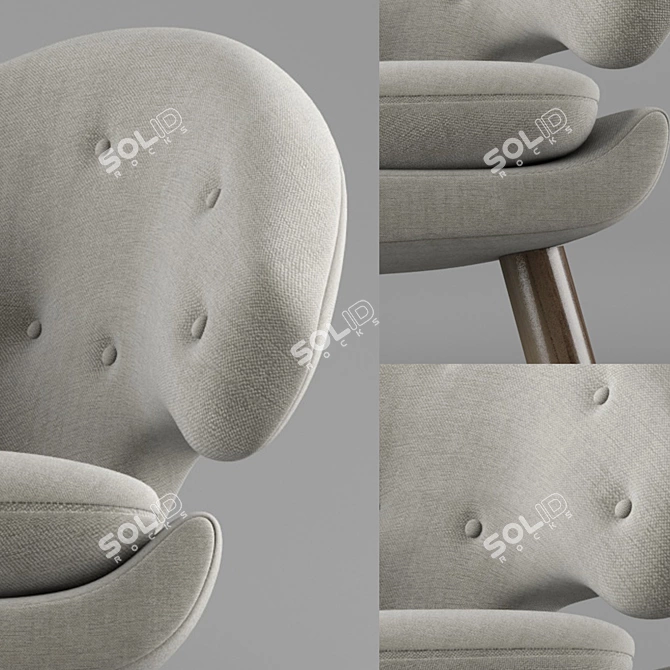 Finn Juhl Pelican Chair 3D model image 3