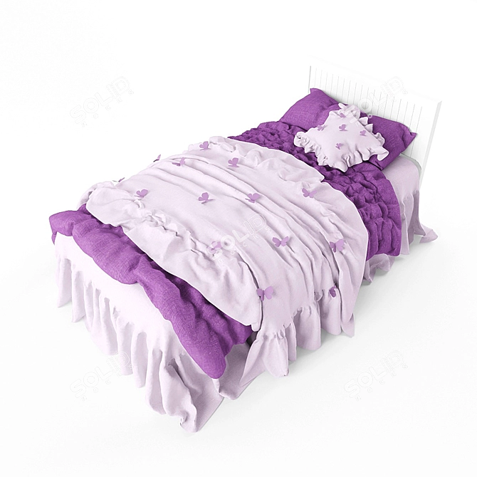 Dreamy Delights Bed Linen 3D model image 1