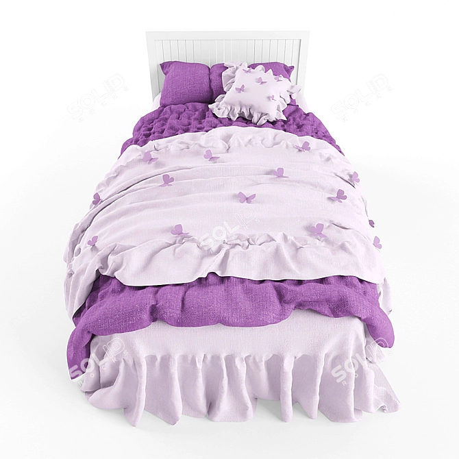 Dreamy Delights Bed Linen 3D model image 2