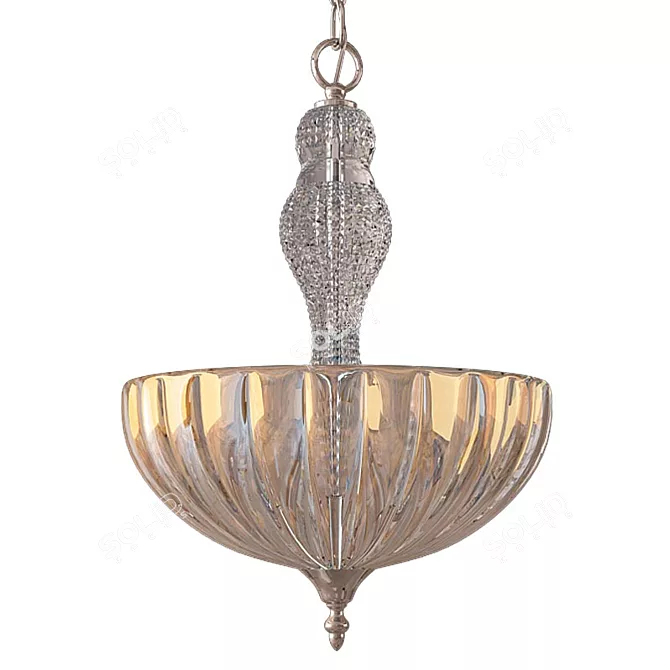 Crystal Glass Chandelier 6703 / C 3D model image 1