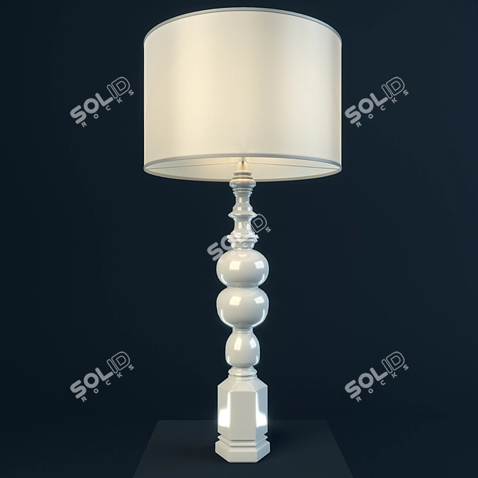 Cosmic Elegance: Giant 92cm x 45cm 3D model image 1