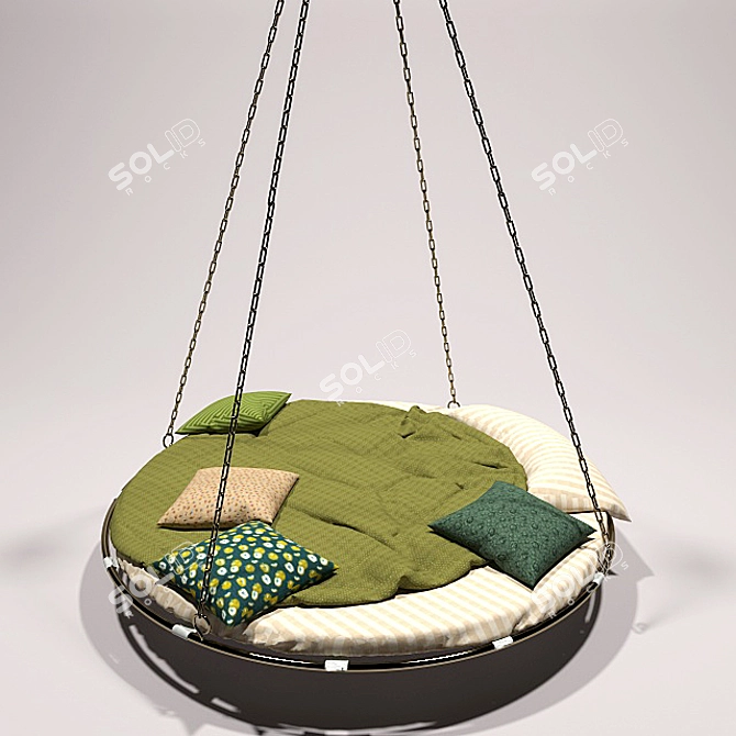 Suspended Dream: 210mm Comfort 3D model image 1