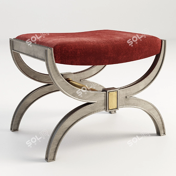 Elegant Wessex Bench | Century Furniture 3D model image 1