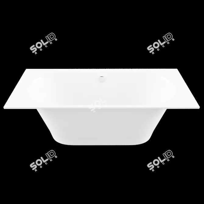 Luxury Vario Grande Bathtub 3D model image 1