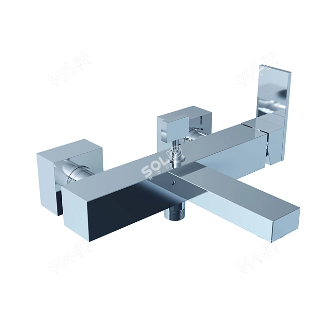 Luxurious Next Generation Faucets 3D model image 2