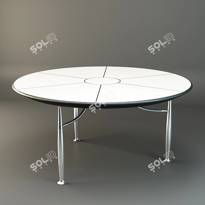 Corinthia Round Table - 150cm Diagonal, 72cm Height 3D model image 1