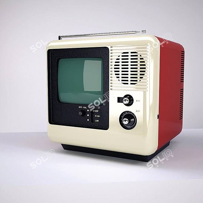 Compact JVC GM Teeny Vision 3D model image 1