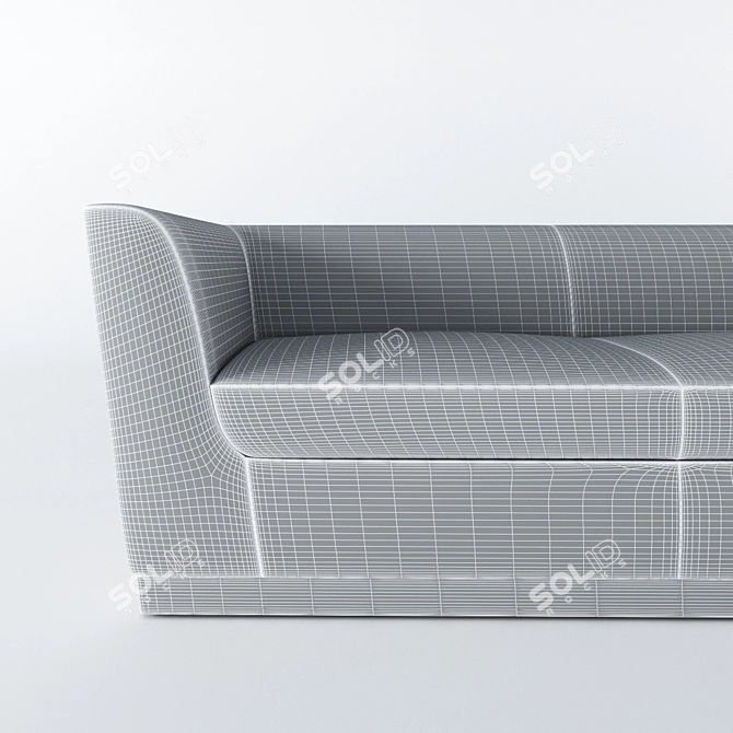 Langlois-Meurinne Sofa: Luxurious Comfort 3D model image 3