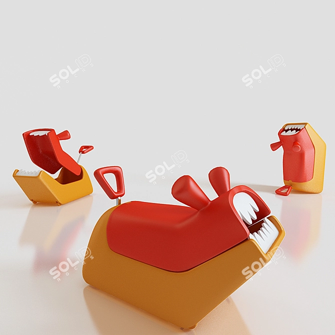 Toy Basket (Designer - Tzung-Yu Lu) 3D model image 1