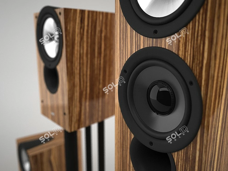 Premium Sound: KEF IQ 30-50 3D model image 2