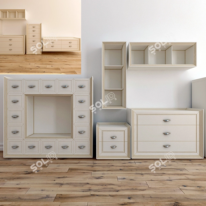 Ferretti ToDay Collection: 7-Piece Set 3D model image 1