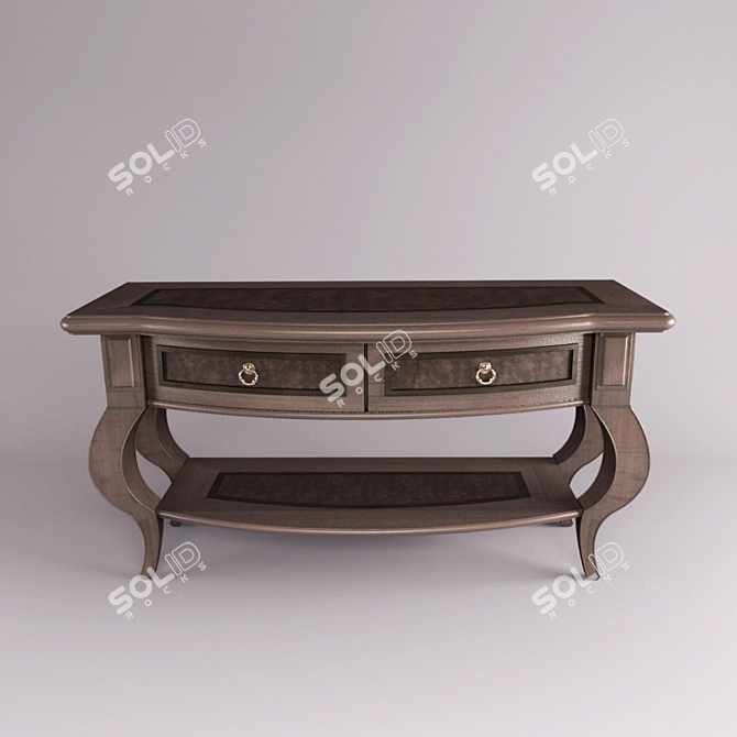 Custom Made Coffee Table 3D model image 1