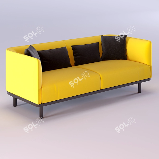 Modern Comfort: MART Sofa 3D model image 3