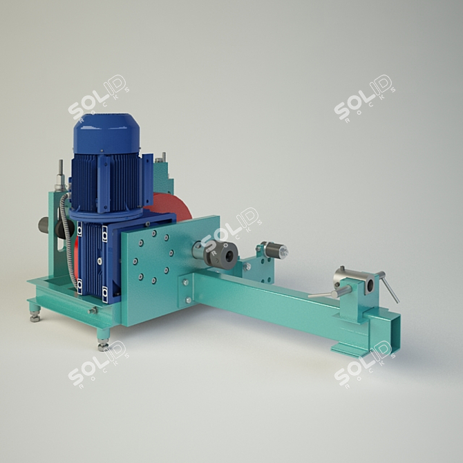 Master-2U: High-speed Forging Machine 3D model image 1