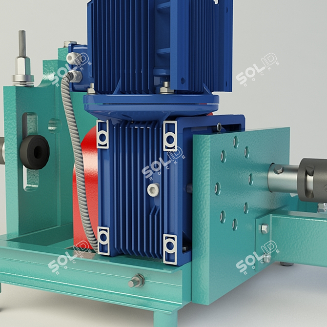 Master-2U: High-speed Forging Machine 3D model image 3